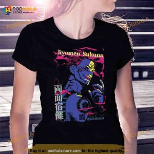 Ikigaisekai V3 Jujutsu Kaisen Ryomen Sukuna Shirt 2