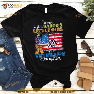 Im A Veterans Daughter 4th Of July Shirt 3