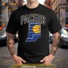 Indiana Pacers Basketball Map Logo 2023 Shirt
