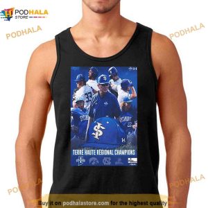 Indiana State Baseball Terre Haute Regional Champions Shirt 3