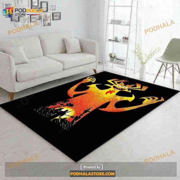 Inspired By The Cartoon Tv Show Samurai Jack I Hope Area Rug For Christmas Bedroom