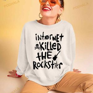 Internet Killed The Rockstar Blink 182 Shirt