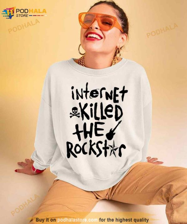 Internet Killed The Rockstar Blink 182 Shirt