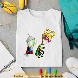 Invader Zim Cosplay Loki Loki Series Shirt 2