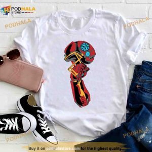 Iron Helm Marvel Comic Ironman Shirt 2