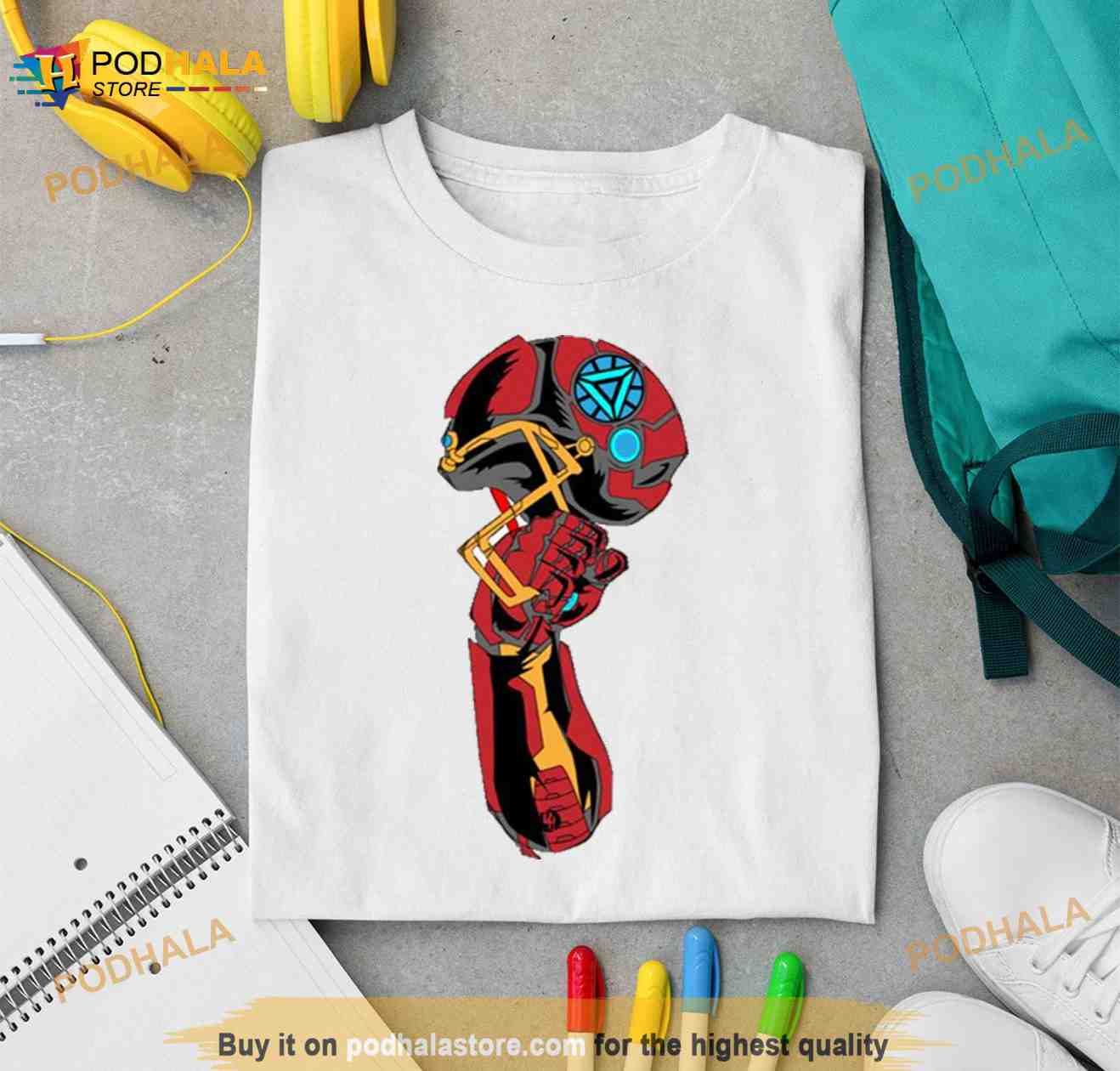 Iron Helm Marvel Comic Ironman Shirt Iron Helm Marvel Comic Ironman Shirt
