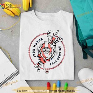 Iron Motor Logo Ironman Parody Shirt 3