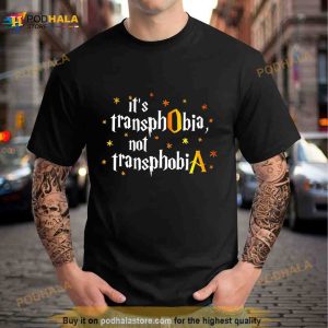 It's Transphobia Not Transphobia Shirt 2