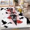 Itachi Uchiha Anime Rug Living Room Rug