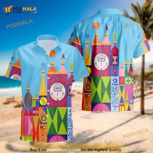 It's A Small World Disney Parks Funny Hawaiian Shirt, Disney Aloha Shirt