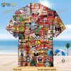 It's Beer Time Cheers Universal Funny Hawaiian Shirt, Drink Beer Funny Aloha Shirt