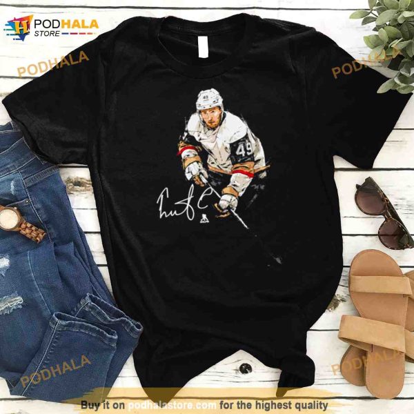 Ivan Barbashev Vegas Hockey Signature Illustration Shirt