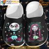 Jack And Sally Nightmare Before Black 3D Crocs