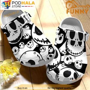 Personalized Buffalo Bills 3D Funny Crocs, Nightmare Before