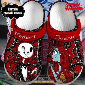 Jack Skellington And Sally For Unisex & Kids Crocs Clog Shoes