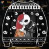 Jack Skellington And Sally Symbol 3D Christmas Ugly Sweater