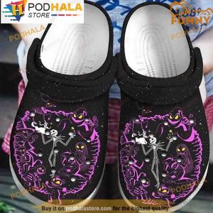 Jack Skellington And Zero Nightmare Before Christmas 3D Crocs