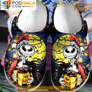Jack Skellington Christmas 3D Crocs