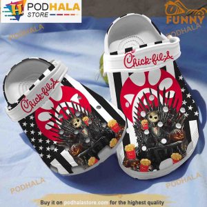 Jack Skellington Crown Royal Red Halloween 3D Crocs