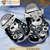 Jack Skellington Dark Black 3D Crocs