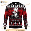 Jack Skellington Hohoho Halloween 3D Ugly Sweater