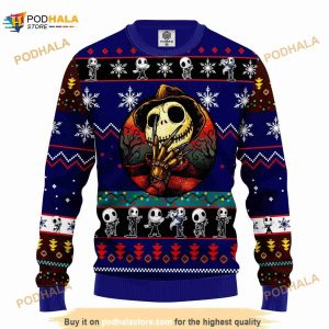Jack Skellington Ugly Christmas Sweater