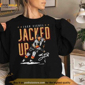 Jacked Up Jack Eichel Vegas Golden Knights Shirt