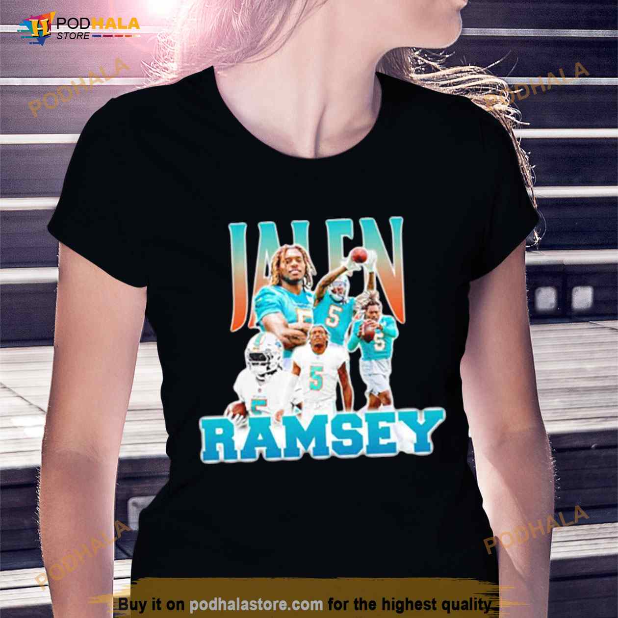 Jalen Ramsey Miami Dolphins Shirt - Bring Your Ideas, Thoughts And  Imaginations Into Reality Today