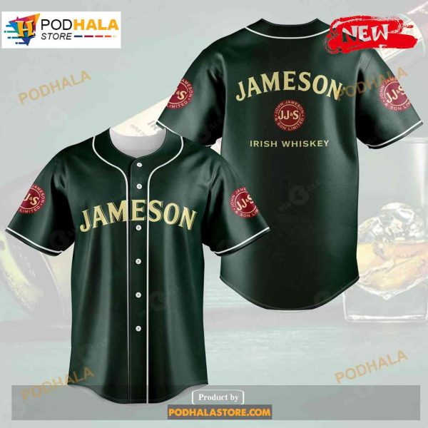 Jameson Irish Whisky Baseball Jersey