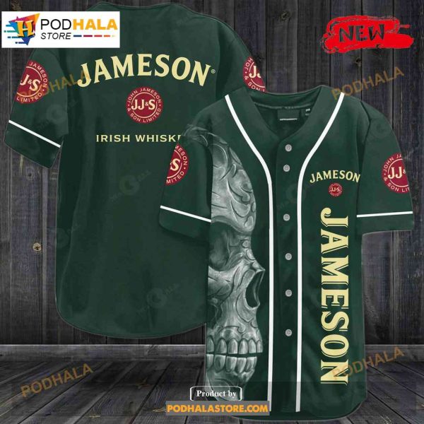Jameson Skull Baseball Jersey