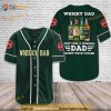 Jameson Whisky Dad All Over Print Unisex 3D Baseball Jersey - Dark Green