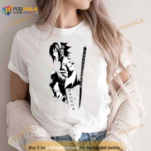 Japanese Anime Yoh Black Shaman King Shirt 3