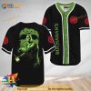 Jason Voorhees Friday The 13th Buchanan's Whisky 3D Baseball Jersey