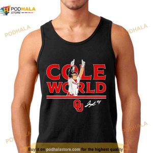 Jayda Coleman Cole World Oklahoma Softball signature Shirt