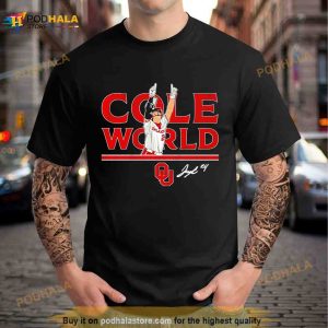 Jayda Coleman Cole World Oklahoma Softball Signature Shirt 3