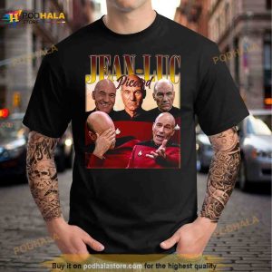 Jean Luc Picard 90s Vintage Shirt 3
