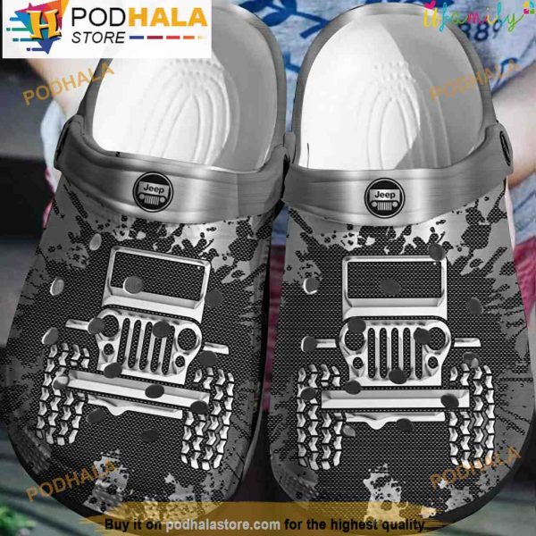 Jeep Car 3D Crocs, Funny Crocs