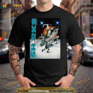 Jen San Jose Sharks Magazine February 1992 T Shirt 2