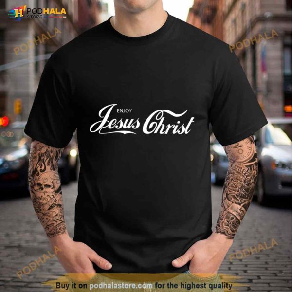 Jesus Christ Coca Cola Style Shirt