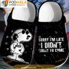 Joe Cool Snoopy Crocs Clog Shoes