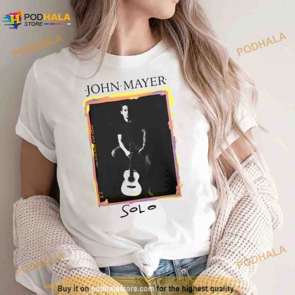 John Mayer Official Merch Solo Tour Shirt