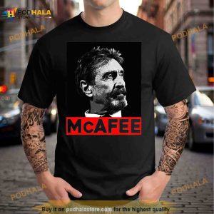 John Vintage John Mcafee Shirt
