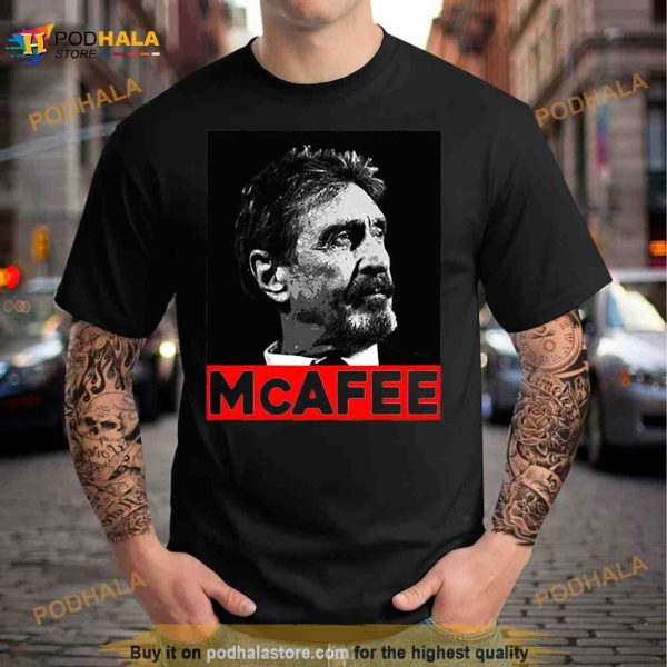 John Vintage John Mcafee Shirt