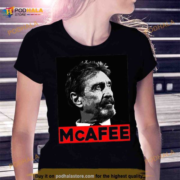 John Vintage John Mcafee Shirt