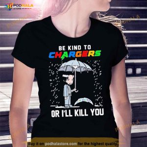 John Wick Be Kind Autism Los Angeles Chargers Or Ill Kill You T Shirt 2