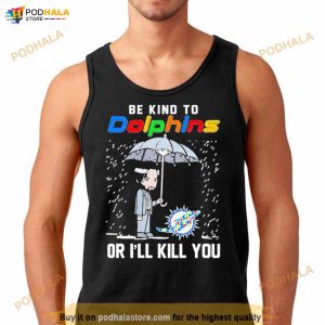 John Wick Be Kind Autism Miami Dolphins Or Ill Kill You T Shirt