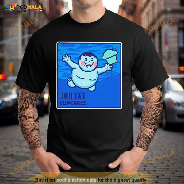 Johnny Cupcakes in water Shirt