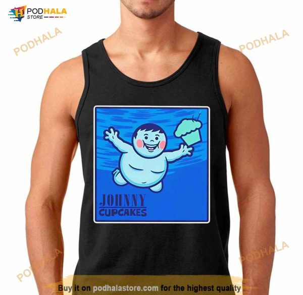 Johnny Cupcakes in water Shirt