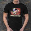 July 4th Bulldog Dad Funny Dog Dad Shirt