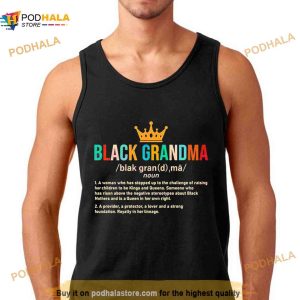 Juneteenth Family Black Grandma African American Shirt